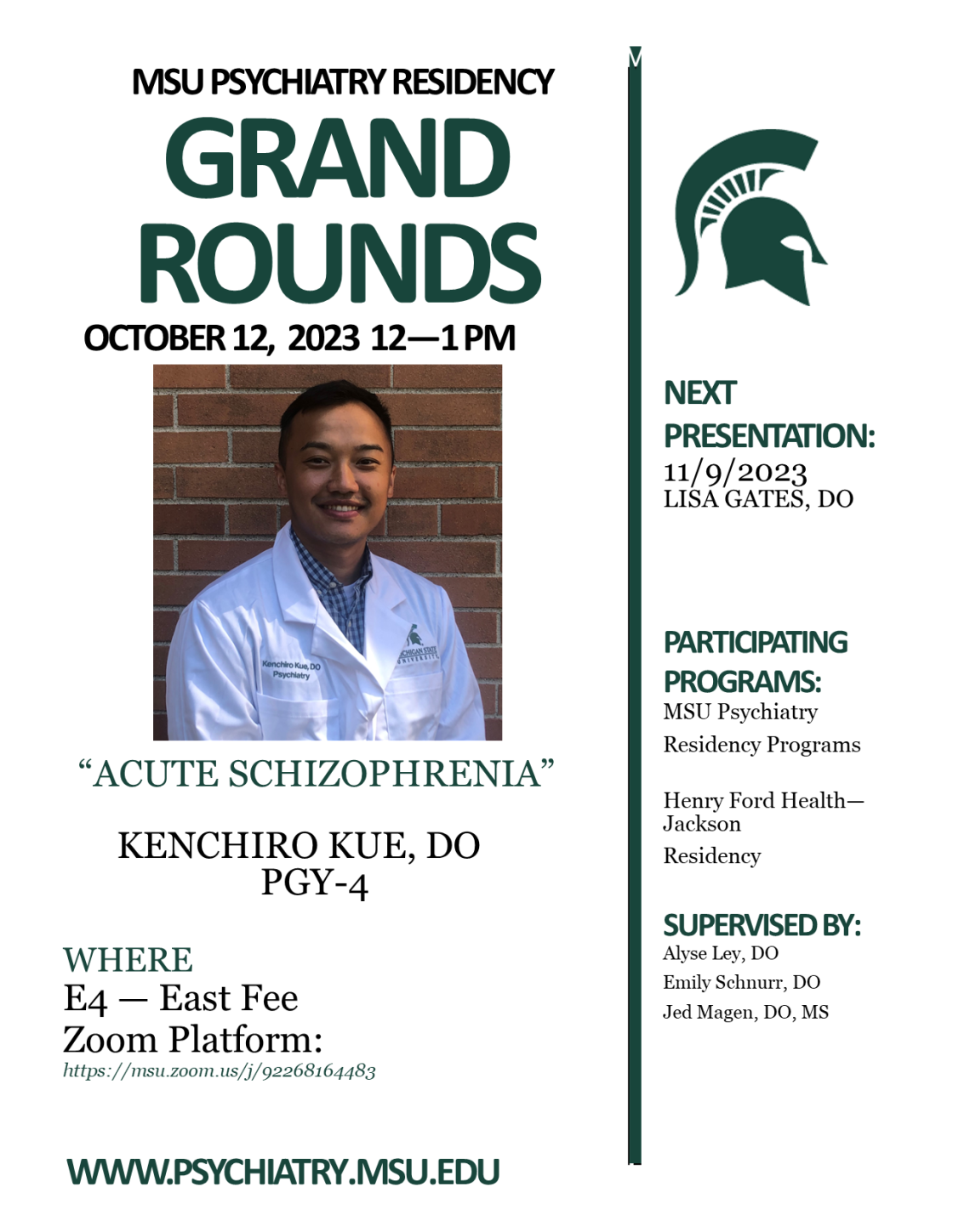 Grand Rounds Flyer
