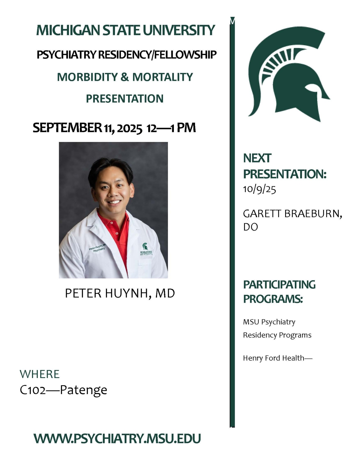 Grand Rounds Flyer